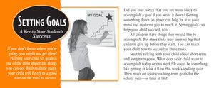 Setting Goals: A Key to Your Student's Success