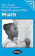 What Parents Can Do at Home to Help Students with Math Booklet