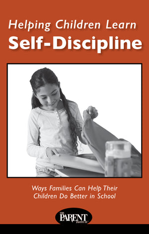 Helping Children Learn Self-Discipline