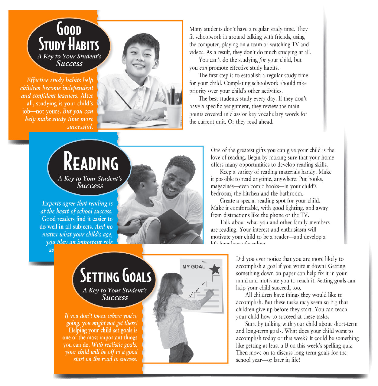 Motivating Students Stuffer Cards Set